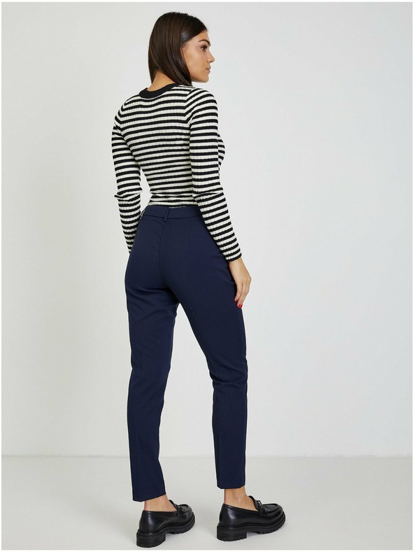 Orsay Temno modre ženske hlače ORSAY