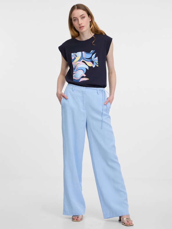 Orsay Temno modra ženska majica ORSAY