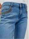 Orsay Svetlo modre skrajšane skinny fit kavbojke ORSAY
