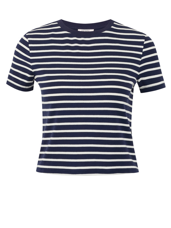 Orsay Temno modra ženska progasta majica ORSAY