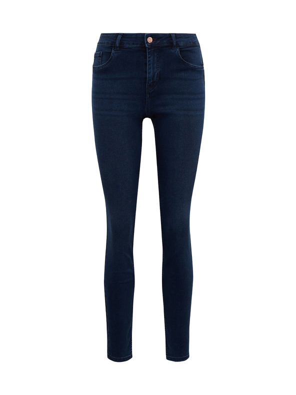 Orsay Temno modre ženske skinny fit kavbojke ORSAY