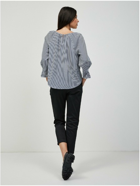 Orsay Modra črtasta bluza ORSAY