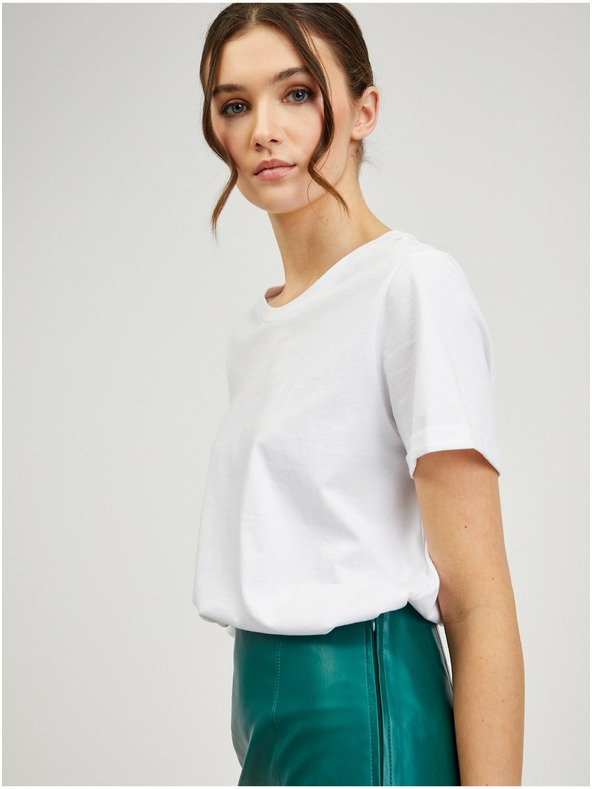 Orsay Zeleno žensko krilo iz umetnega usnja ORSAY