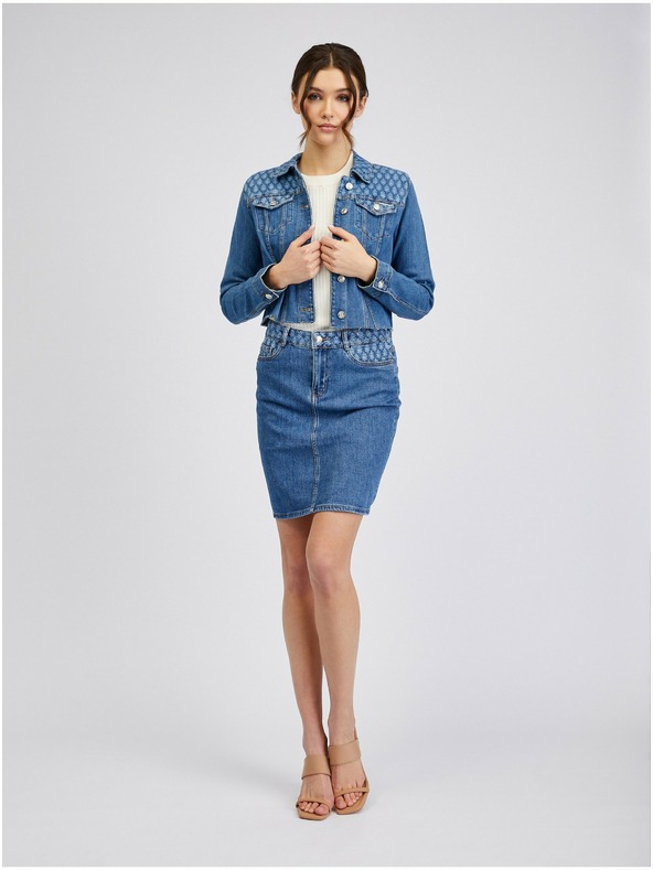 Orsay Modro žensko denim krilo ORSAY