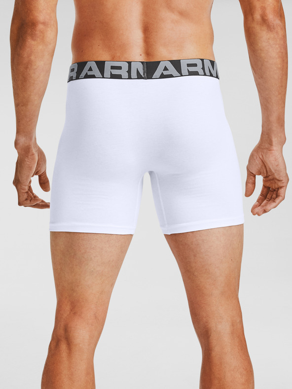 Under Armour Moške boksarice Under Armour Charged Cotton 6in 3 Pack