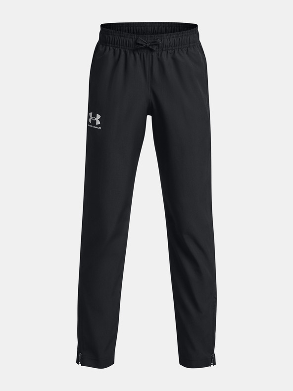 Under Armour Deške športne hlače Under Armour UA Sportstyle Woven Pants-BLK