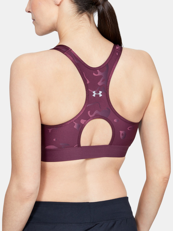 Under Armour Ženski nedrček Under Armour Armour Mid Keyhole Print