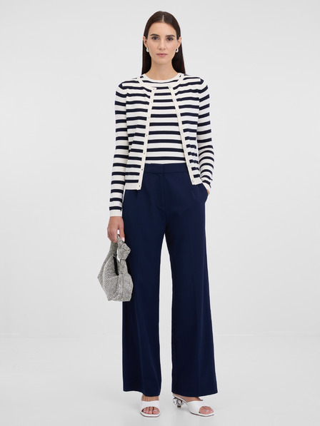 Orsay Temno modre ženske hlače ORSAY