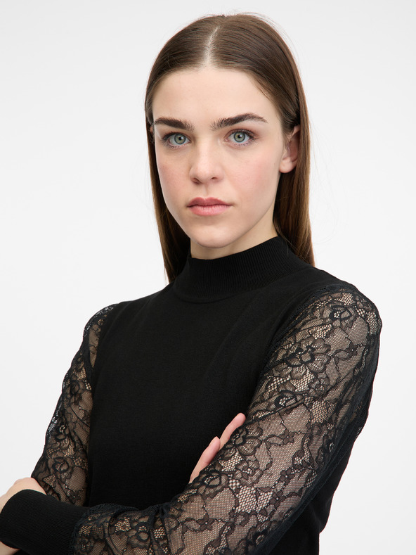 Orsay Črn ženski pulover ORSAY