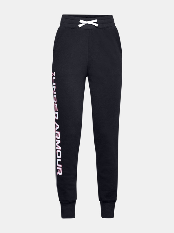 Under Armour Dekliške spodnji del trenirke Under Armour Rival Fleece Joggers-GRY