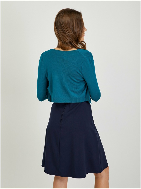 Orsay Petrolejev ženski kratek kardigan ORSAY