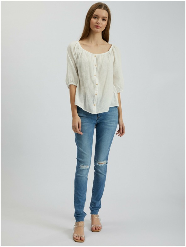 Orsay Bela ženska bluza ORSAY