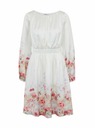Orsay Rožnato-krem ženska cvetlična obleka ORSAY