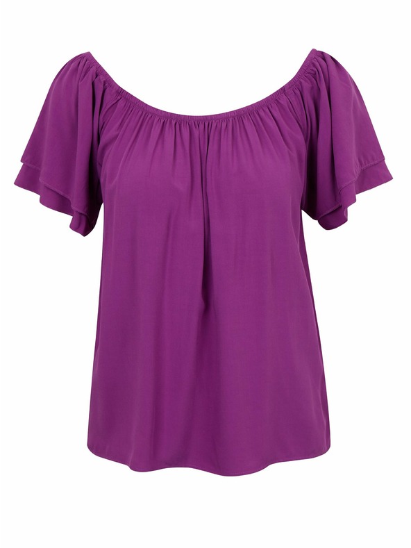 Orsay Vijoličasta ženska bluza ORSAY