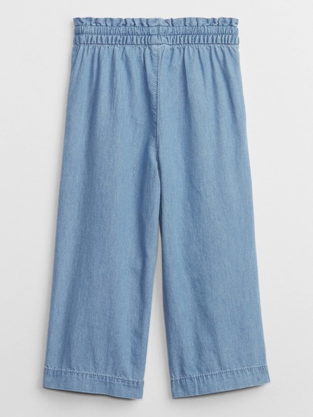 GAP Baby široke chambray hlače GAP