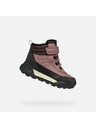 Geox Rožnata dekliška zimska obutev Geox Trekkyup B AB