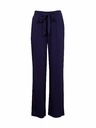 Orsay Temno modre ženske hlače s širokimi nogavicami ORSAY