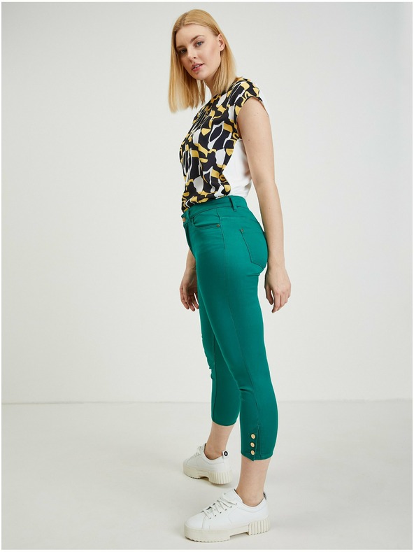 Orsay Zelene ženske skrajšane hlače ORSAY