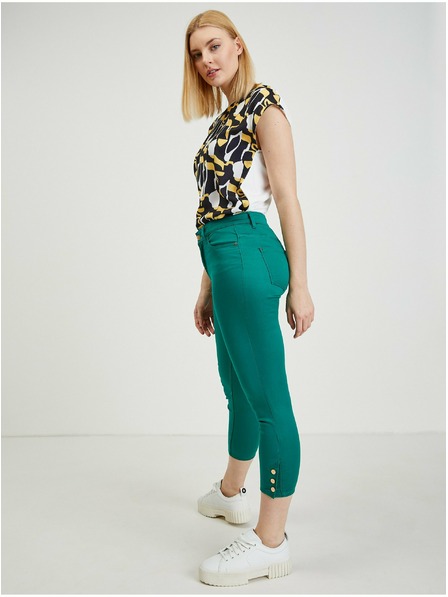 Orsay Zelene ženske skrajšane hlače ORSAY