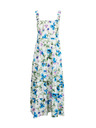 Orsay Modro-kremaste ženske cvetlične obleke ORSAY