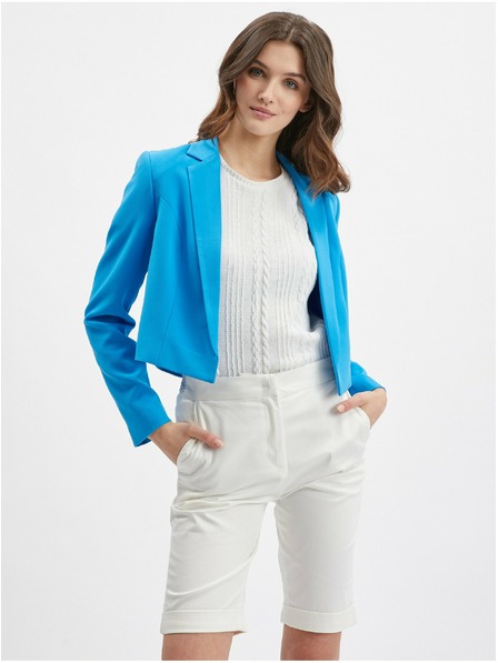 Orsay Modro žensko krajšano sako ORSAY