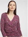 Orsay Vijolična ženska vzorčasta obleka ORSAY