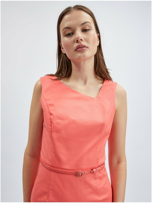Orsay Koralna ženska oprijeta obleka ORSAY