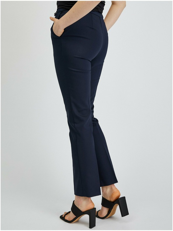 Orsay Temno modre ženske hlače ORSAY