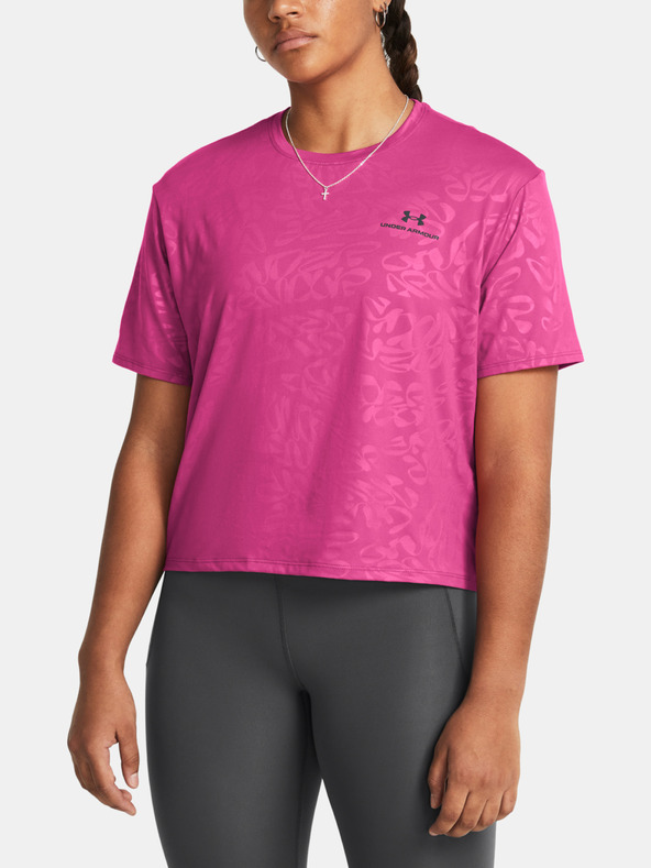 Under Armour Ženska majica Under Armour Vanish Energy Emboss Crop SS