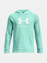 Under Armour Deški pulover Under Armour UA Rival Fleece BL Hoodie-BLK