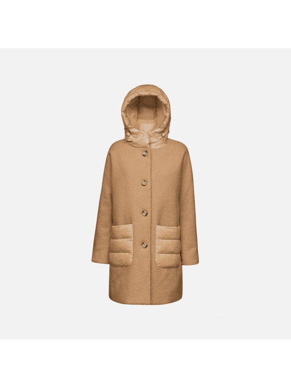 Geox Rjav Geox Calithe ženski plašč