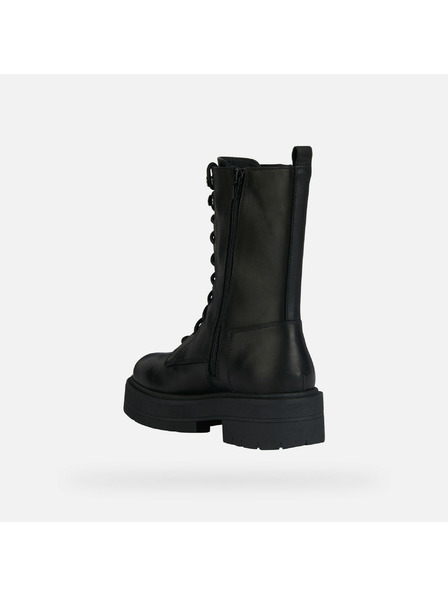 Geox Črni ženski gležnarji Geox Spherica EC7