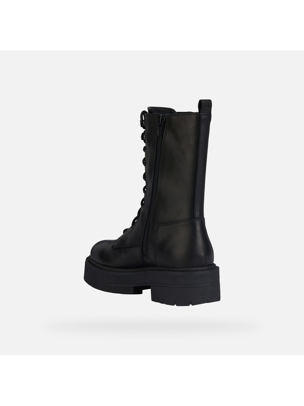 Geox Črni ženski gležnarji Geox Spherica EC7