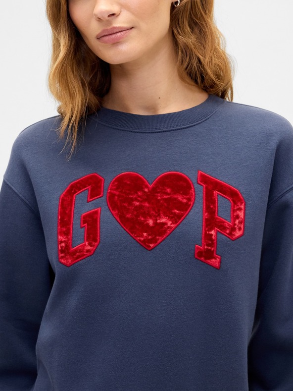 GAP Oversize pulover z logotipom GAP