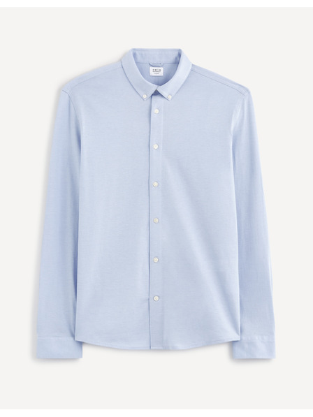 Celio Svetlomodra moška srajca Celio Bapik