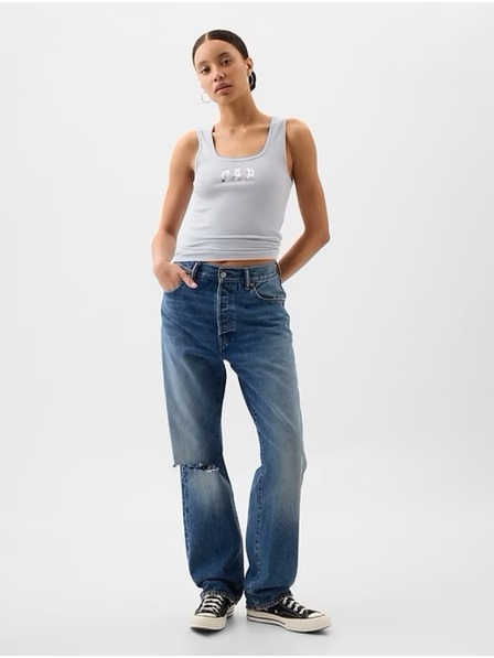 GAP Tank top z metalnim logotipom GAP