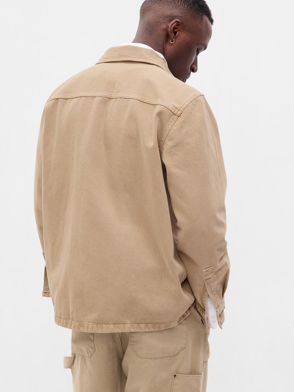 GAP Džínsová oversize košeľa Utility GAP