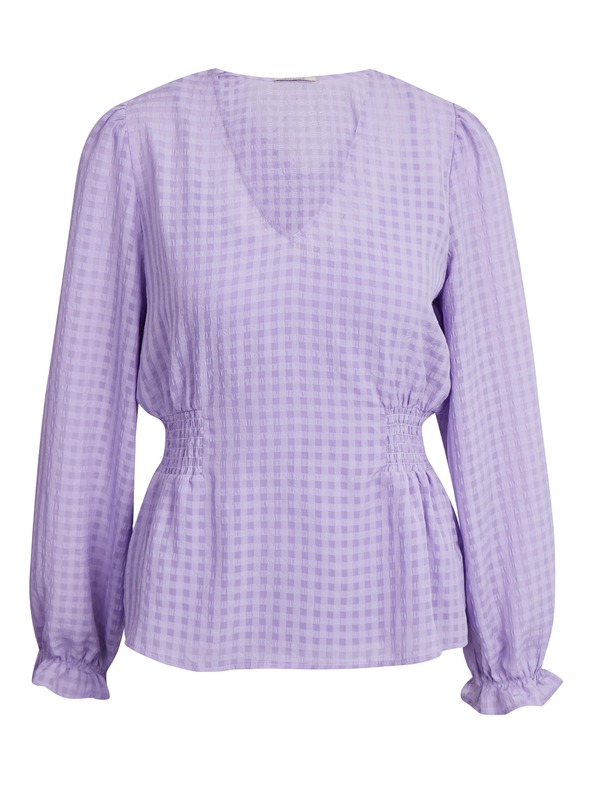 Orsay Svetlo vijoličasta ženska karirasta bluza ORSAY