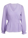 Orsay Svetlo vijoličasta ženska karirasta bluza ORSAY