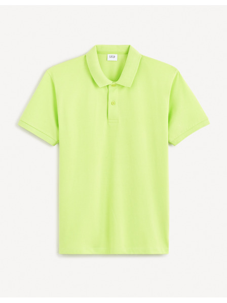 Celio Svetlo zelena moška polo majica Celio Teone