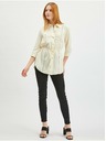 Orsay Krem ženska lanena bluza ORSAY