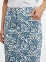 Orsay Modro žensko vzorčasto krilo iz denima ORSAY