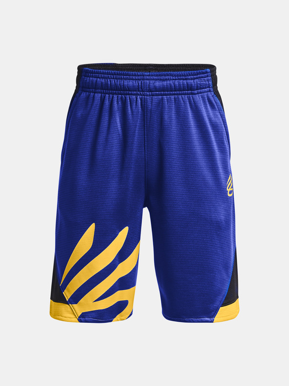Under Armour Deške kratke hlače Under Armour B CURRY SPLASH SHORT-BLU