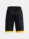 Under Armour Deške kratke hlače Under Armour B CURRY SPLASH SHORT-BLU
