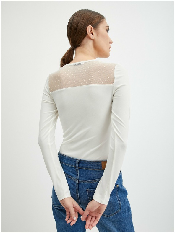 Orsay Krem ženski bodi s čipko ORSAY