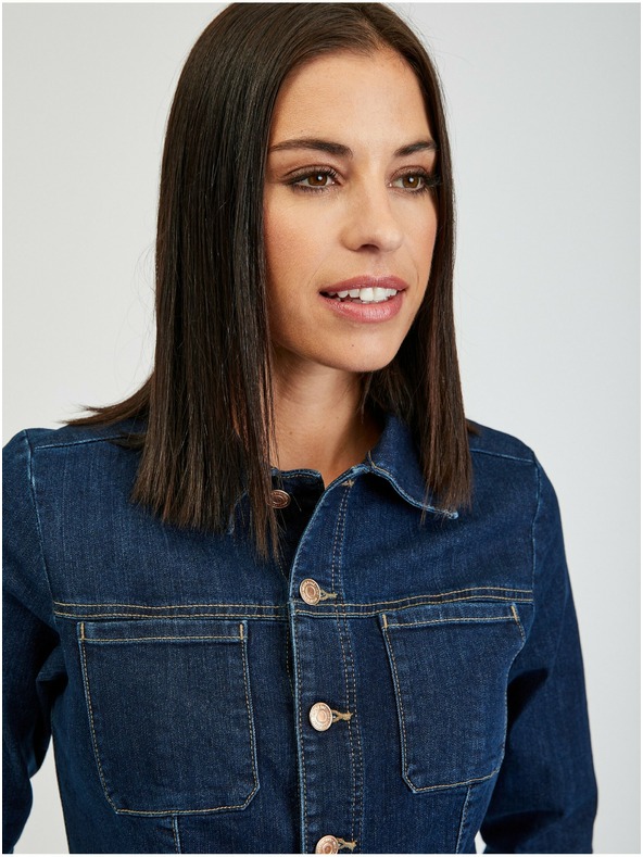 Orsay Temno moder ženski denim kombinezon ORSAY