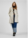 Orsay Bež ženski zimski plašč s pasom ORSAY