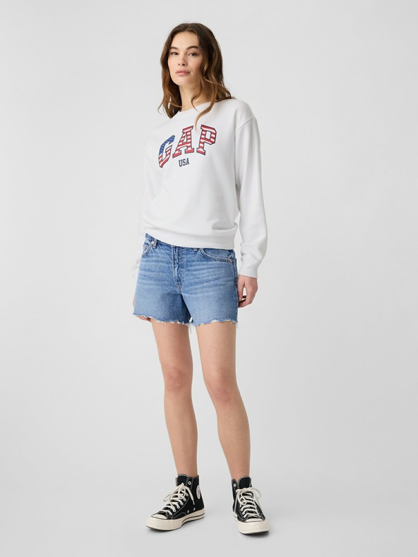 GAP Oversize pulover z logotipom GAP