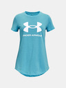 Under Armour Dekliška majica Under Armour UA SPORTSTYLE LOGO SS-BLU