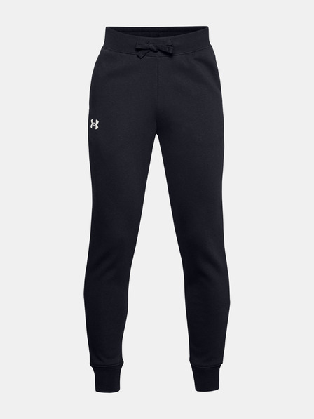 Under Armour Deške spodnji del trenirke Under Armour UA RIVAL COTTON PANTS-BLK
